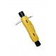ALICATE DECAPADOR DE CABO COAXIAL Rg6 Rg59 Rg7 Rg11 8211. Gc-323 MOD.  HY-323