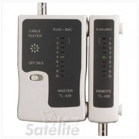 Testador Cabo de Rede Tl-428 P/rj45 E Bnc Ebolt