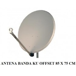 Antena Parabolica 75 cm offset Banda Ku - Famaval
