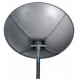 Antena de chapa 150 CM BANDA C/KU FOCAL POINT - Famaval