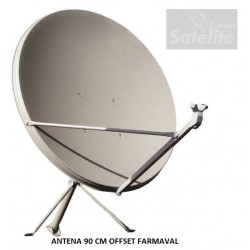 Antena Banda Ku offset 90 cm da Famaval