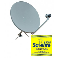 Antena Banda Ku offset 75 cm sem LOGO