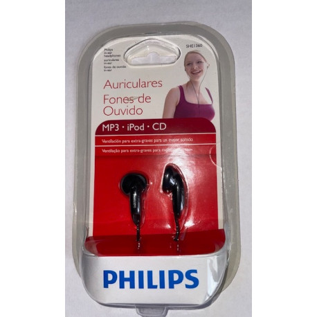 FONE DE OUVIDO PHILIPS SHEI360/55