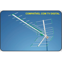 Antena Externa UHF Banda V 419-C - Thevear