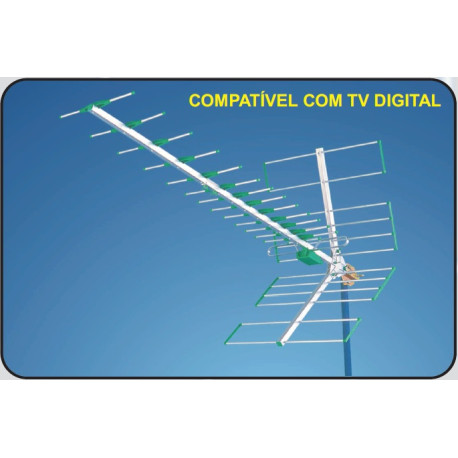 Antena Externa UHF Banda V 419-C - Thevear
