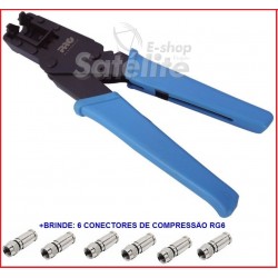  Alicate Compressão Universal PROFT-0016 - Proeletronic