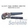 ALICATE PARA CRIMPAR CONECTOR RG59/06/11/213