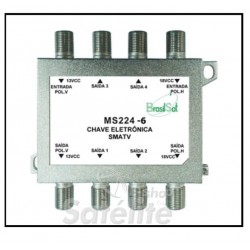 CHAVE BRASILSAT 6 dB MULTIUSUARIO CASCATA PARA TV DTH  BANDA KU