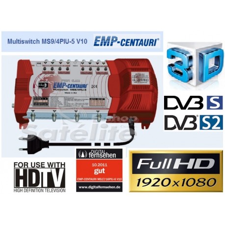 Chave Multiswitch MS9/4PIU-5 V10