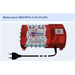 Chave Multiswitch MS5/8PIU-4 (p.143-UP) - Emp-Centauri