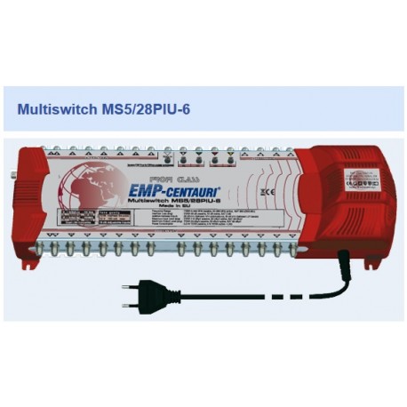 Chave Multiswitch MS5/28PIU-5 (P.146-UP) - Emp-Centauri