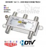 DIVISOR 1X4  5 - 2400 MHZ CONECTECH