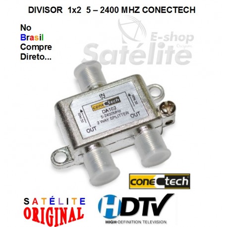 DIVISOR 1X2  5 - 2400 MHZ CONECTECH