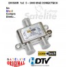 DIVISOR 1X2  5 - 2400 MHZ CONECTECH