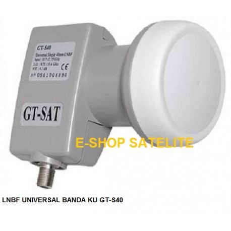 LNBF Universal Single kU -  GT-SAT S40 