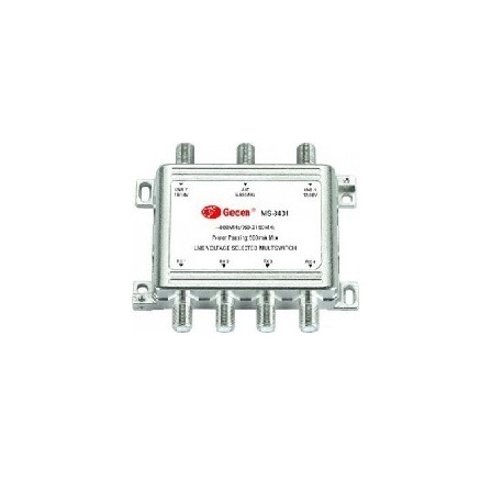 CHAVE COMUTADORA 3x4  GECEN MS-3401A