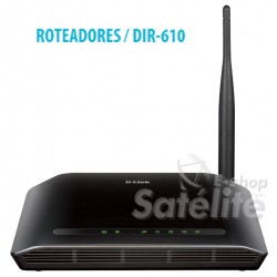 Roteador D-Link DIR-610 Wireless 802.11B/G/N 150Mbps