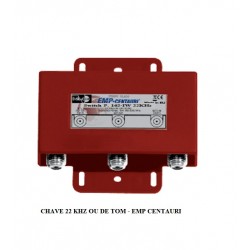 Chave DiSEqC 2.0  2X1 P.162-IW ou 22Khz  PCN-W1 EMP CENTAURI